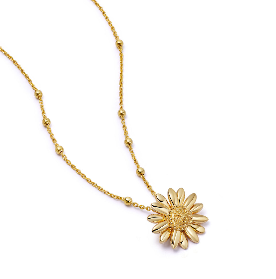 Daisy London - English Daisy Bobble Necklace - Gold