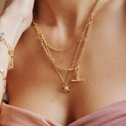 Daisy London - English Daisy Bobble Necklace - Gold