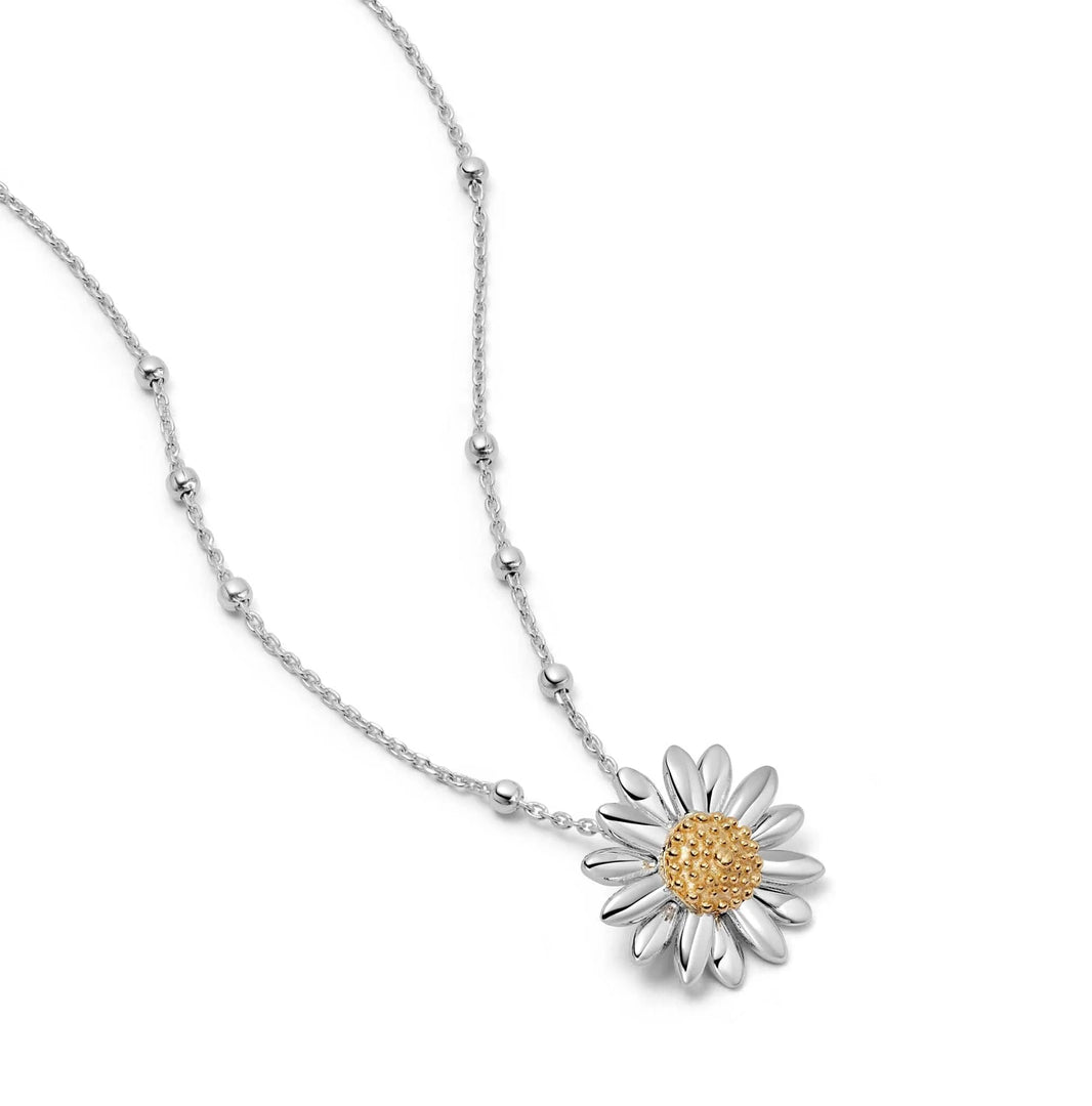 Daisy London - English Daisy Bobble Necklace - Silver