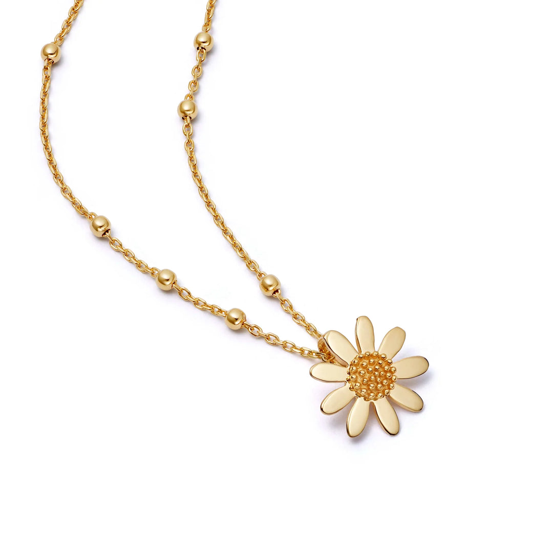 Daisy London - Marguerite Daisy Necklace - Gold