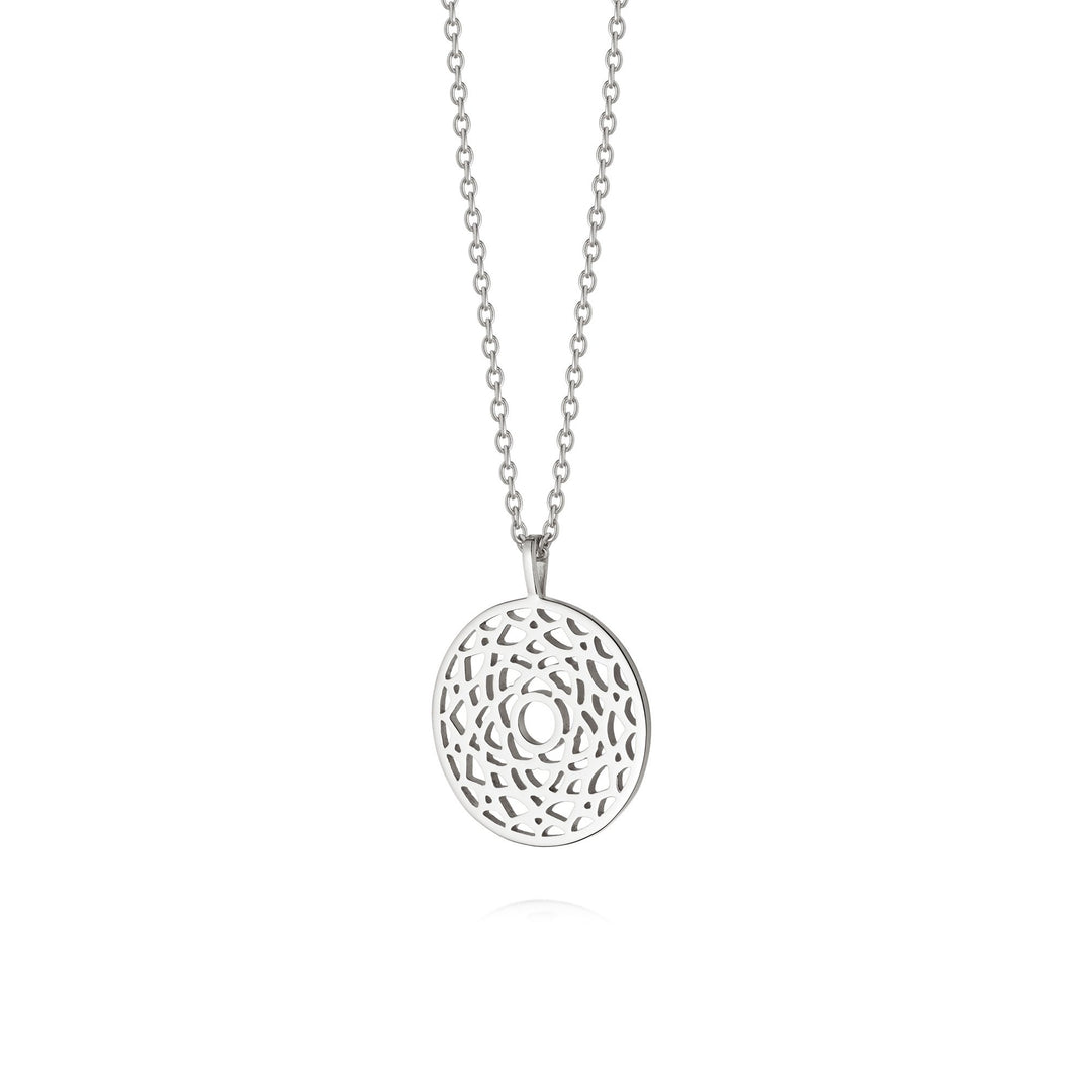 Daisy London - Crown Chakra Necklace - Silver