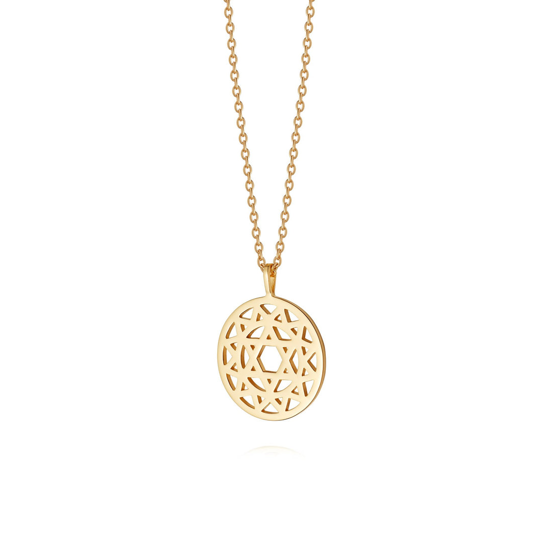 Daisy London - Heart Chakra Necklace - Gold