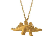 Alex Monroe - Stegosaurus Necklace - Gold