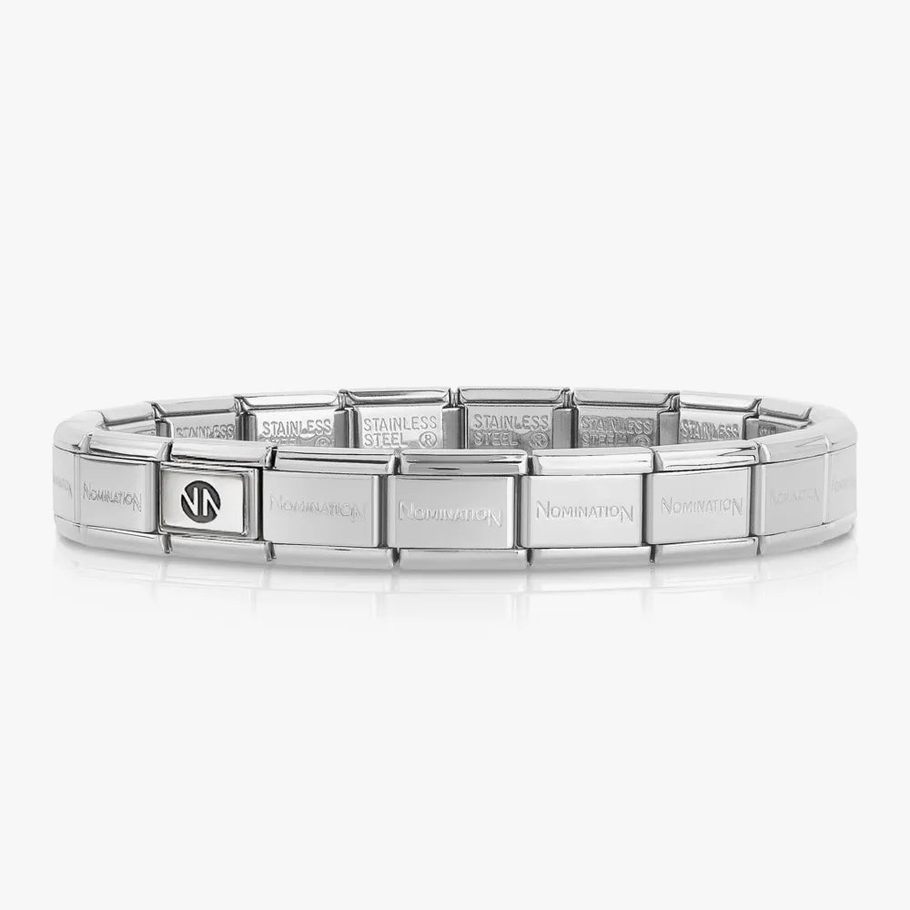 Nomination - Classic Steel Plain Base Bracelet
