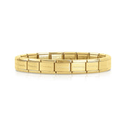 Nomination - Classic Yellow Gold Plain Base Bracelet