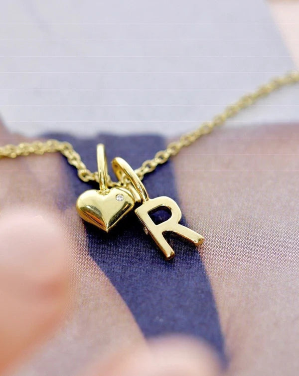 Ro Copenhagen - My R Pendant - 18kt Yellow Gold