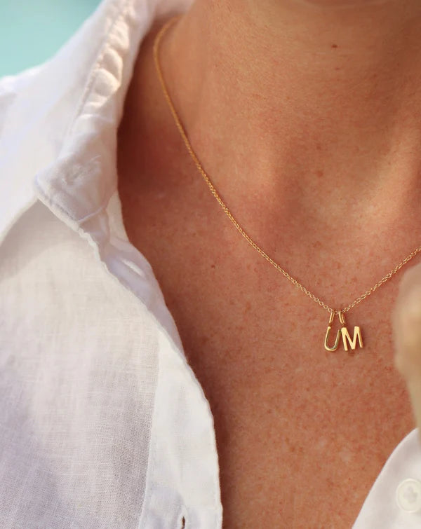 Ro Copenhagen - My S Pendant - 18kt Yellow Gold