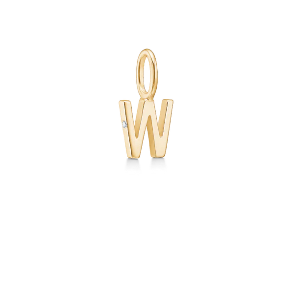 Ro Copenhagen - My W Pendant - 18kt Yellow Gold