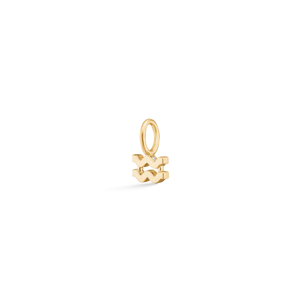 Ro Copenhagen - My Zodiac Aquarius Pendant - 18kt Yellow Gold