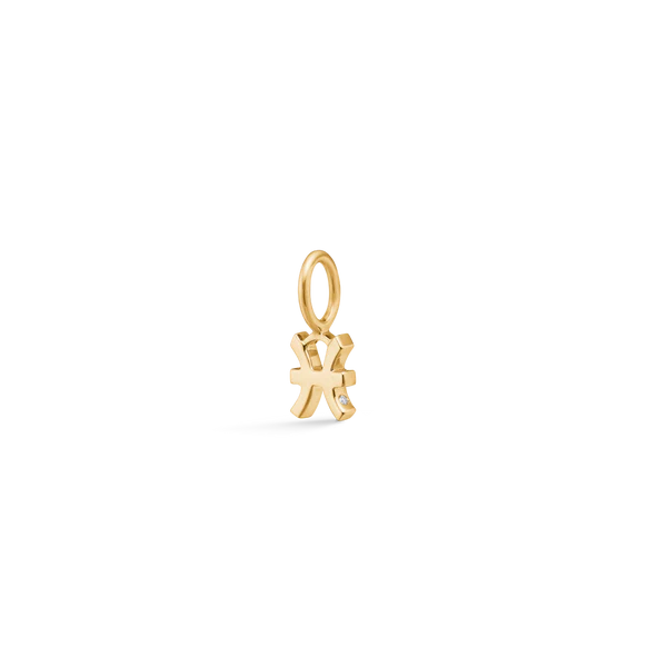 Ro Copenhagen - My Zodiac Pisces Pendant - 18kt Yellow Gold