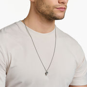 Thomas Sabo - Silver Black Zirconia Skull Pendant