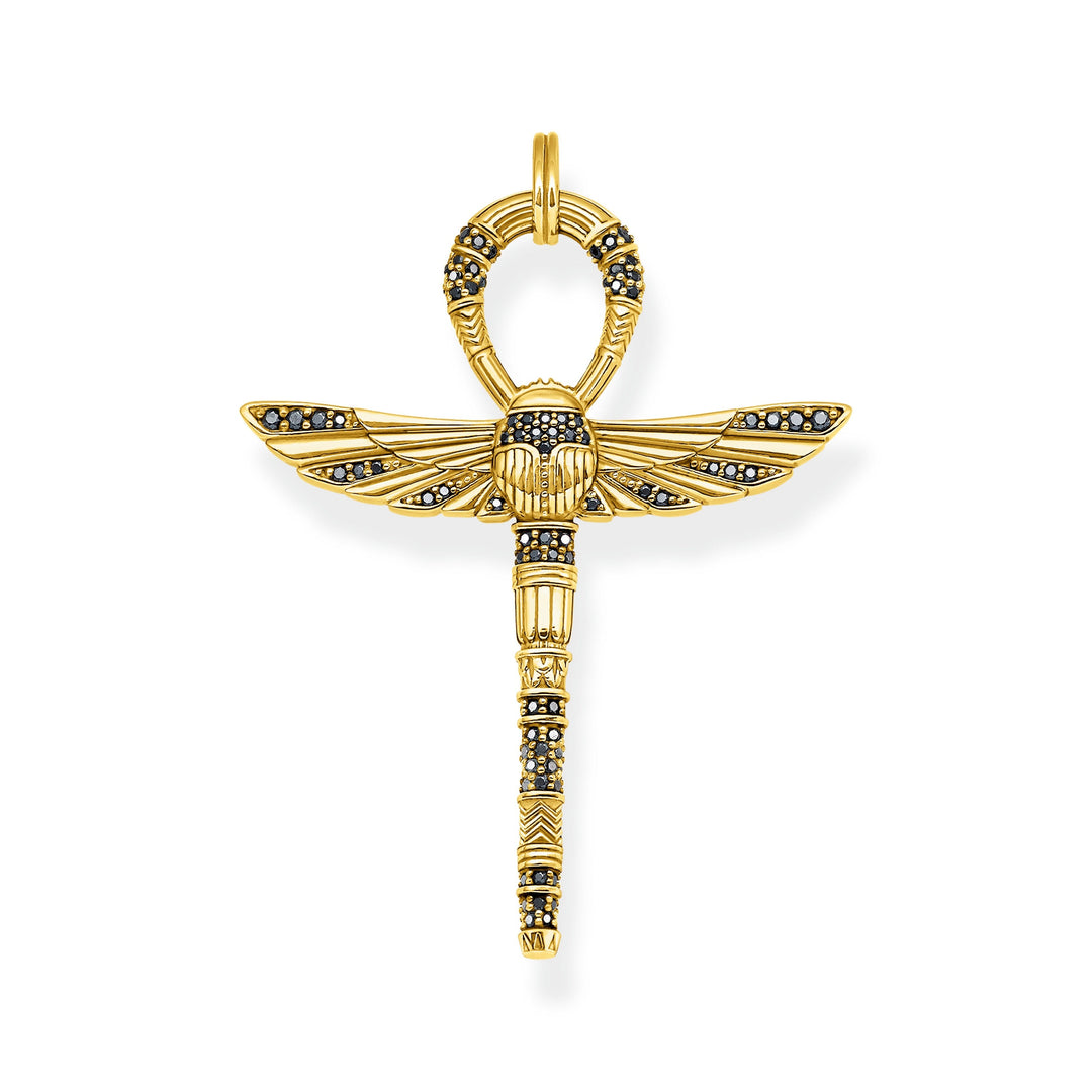 Thomas Sabo - Gold Egyption Cross of Life Pendant