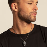 Thomas Sabo - Blackened Silver King Skull Pendant