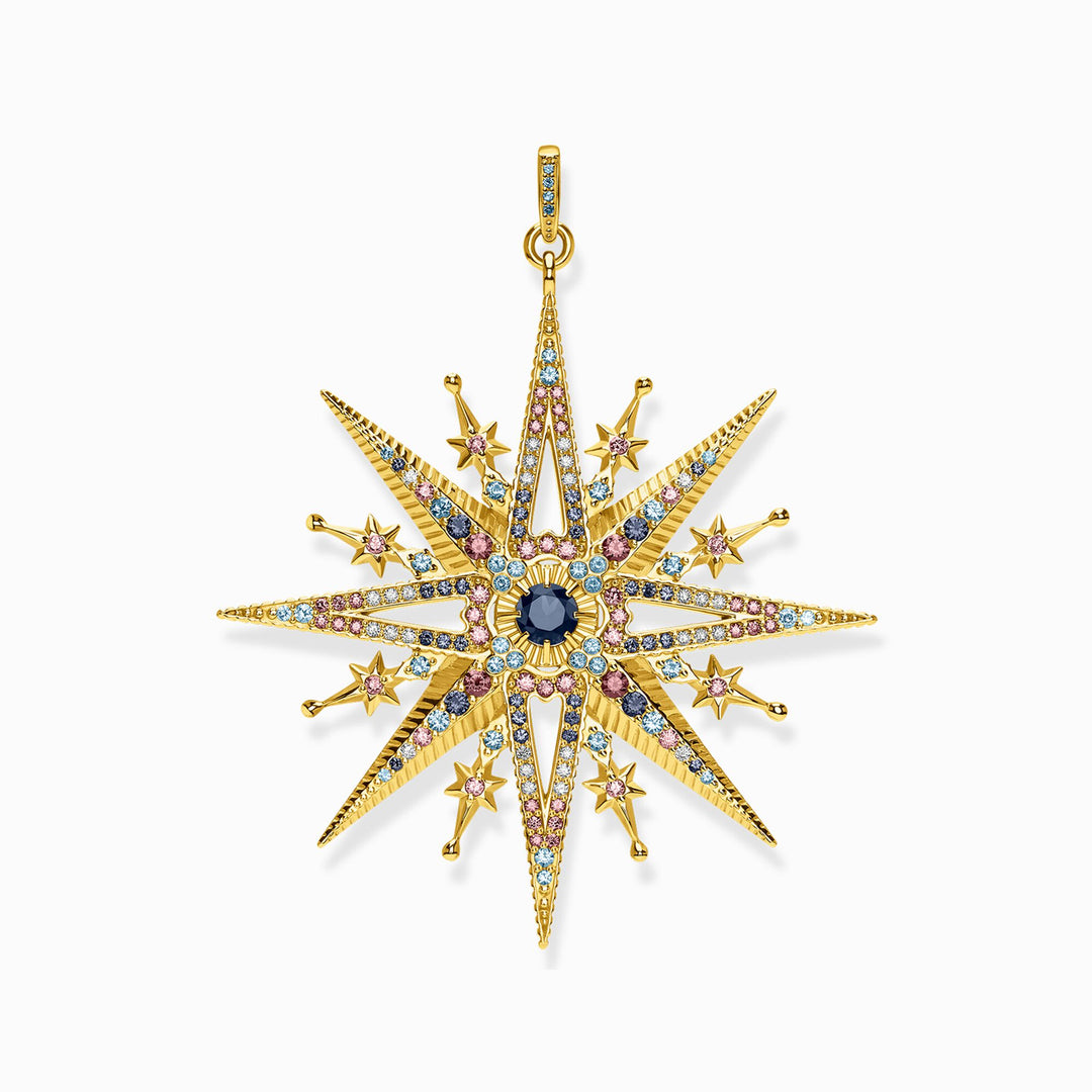 Thomas Sabo - Royalty Star Pendant - Gold