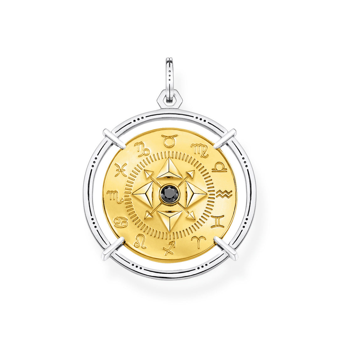 Thomas Sabo - Large Silver and Gold Elements Pendant