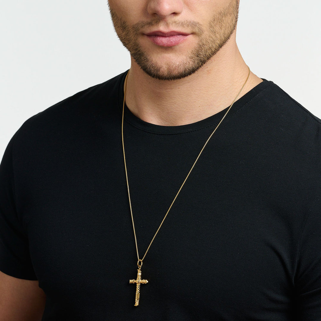 Thomas Sabo - Large Gold Cross Pendant