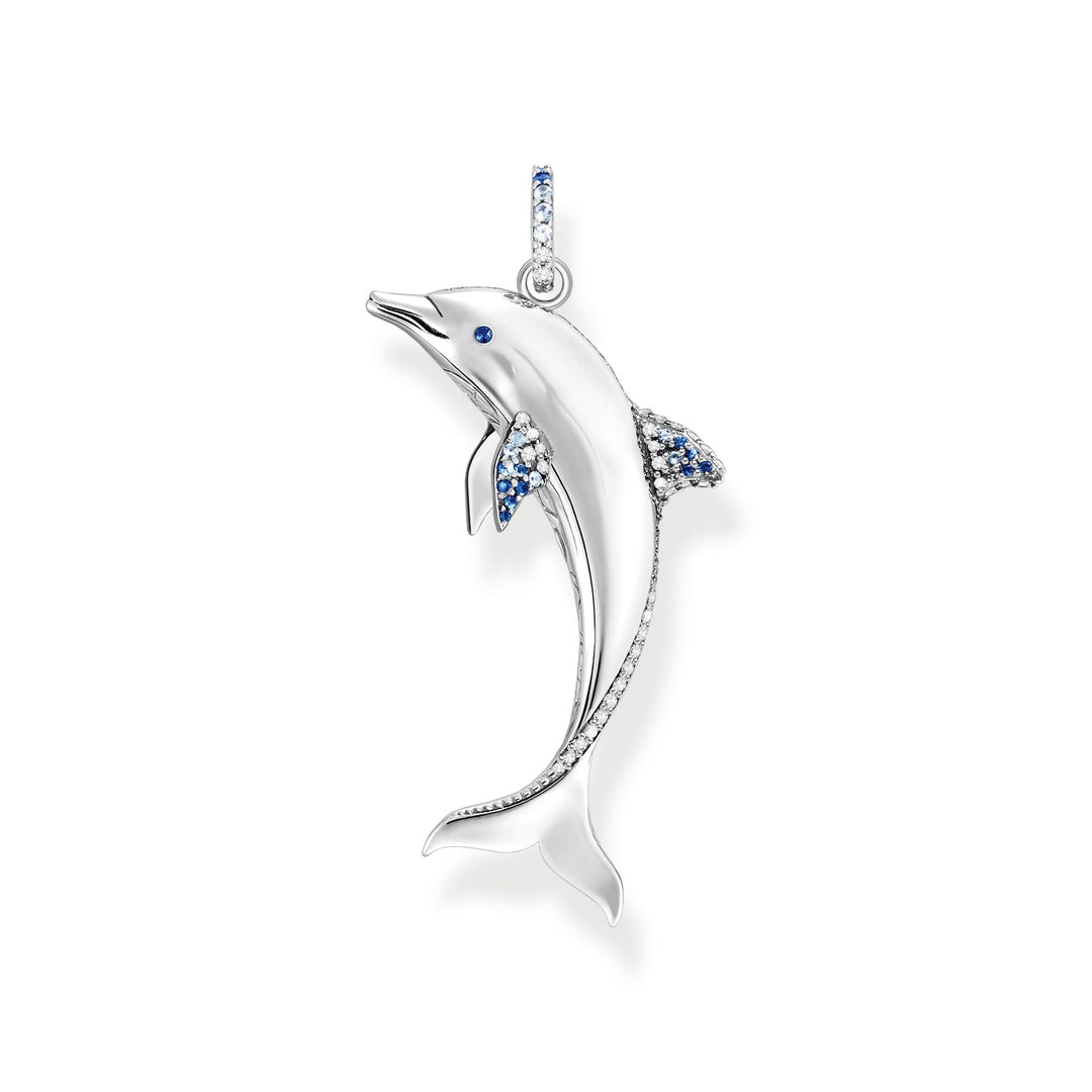 Thomas Sabo - Blue Stones Dolphin Pendant