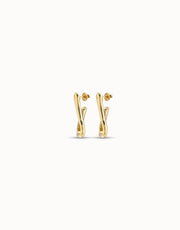 UNOde50 - For U Earrings - Gold