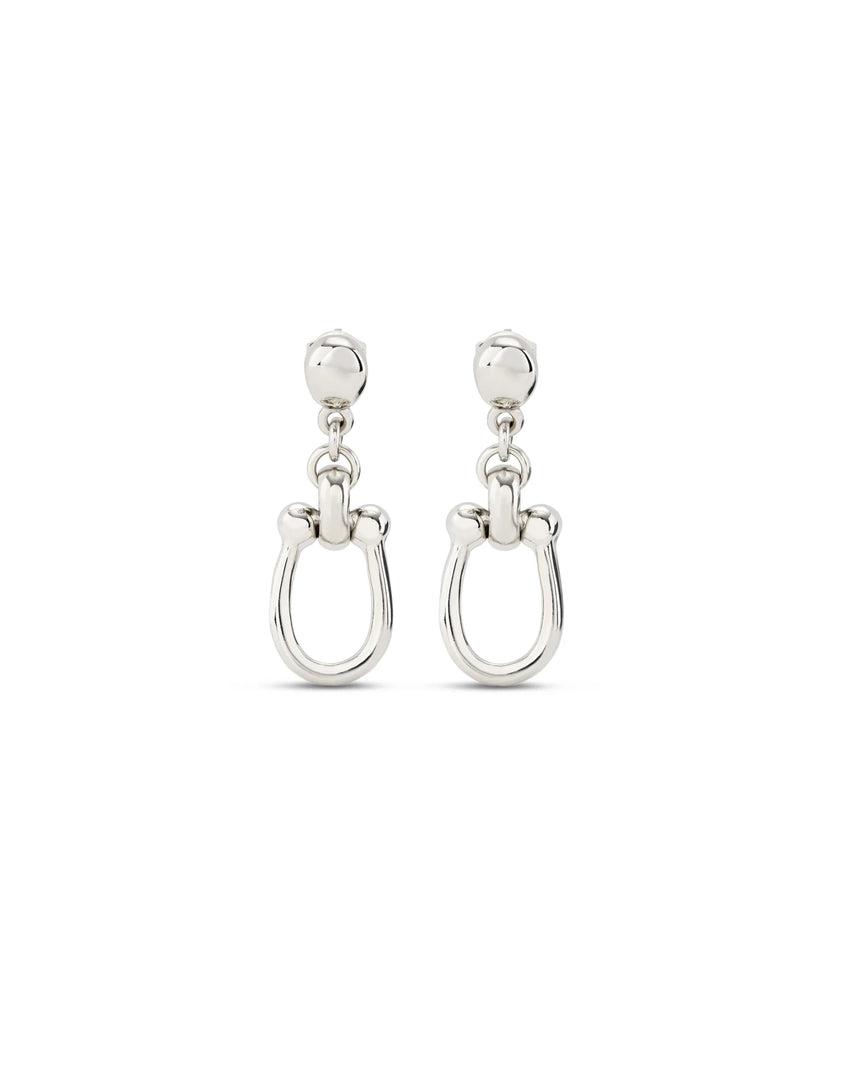 UNOde50 - Link Earrings - Silver