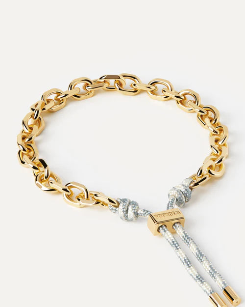 PDPAOLA - Sky Essential Rope and Chain Bracelet - Gold