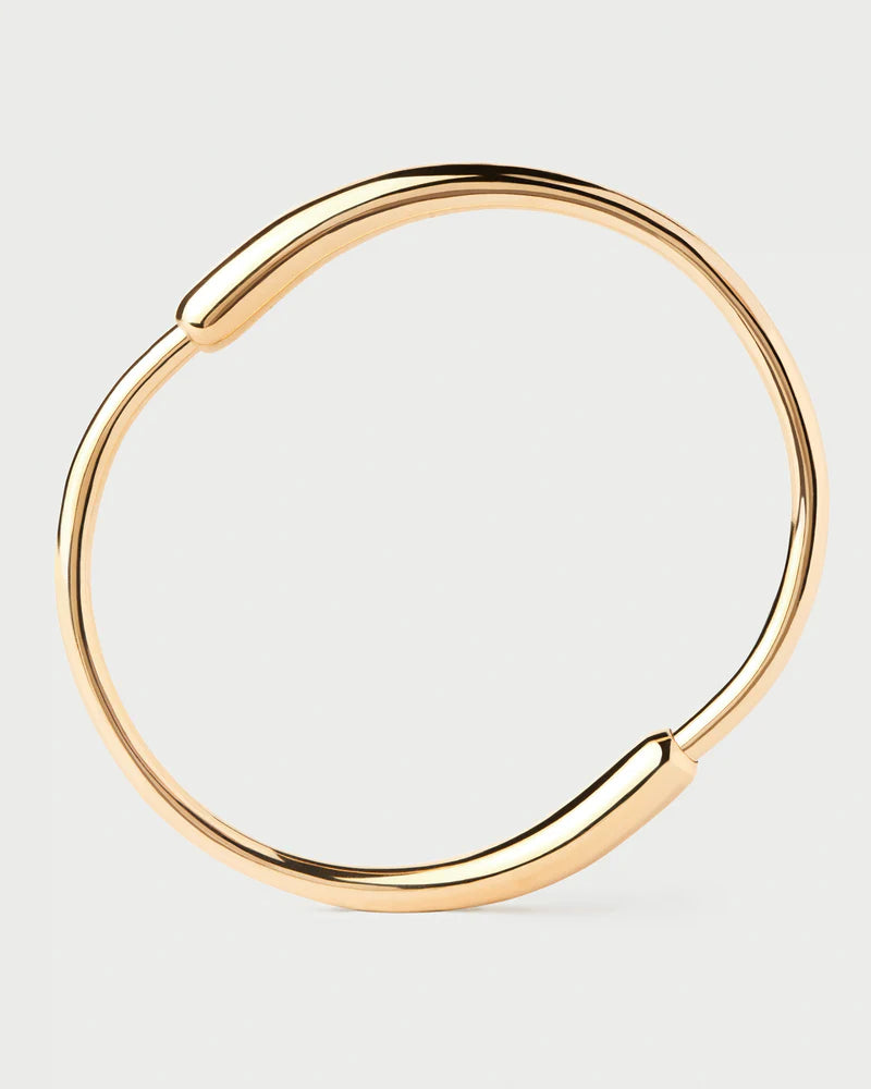 PDPAOLA - Loop Bangle Bracelet - Gold