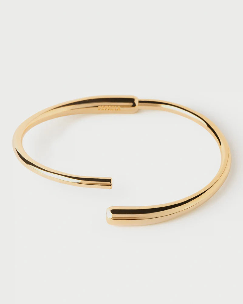 PDPAOLA - Loop Bangle Bracelet - Gold