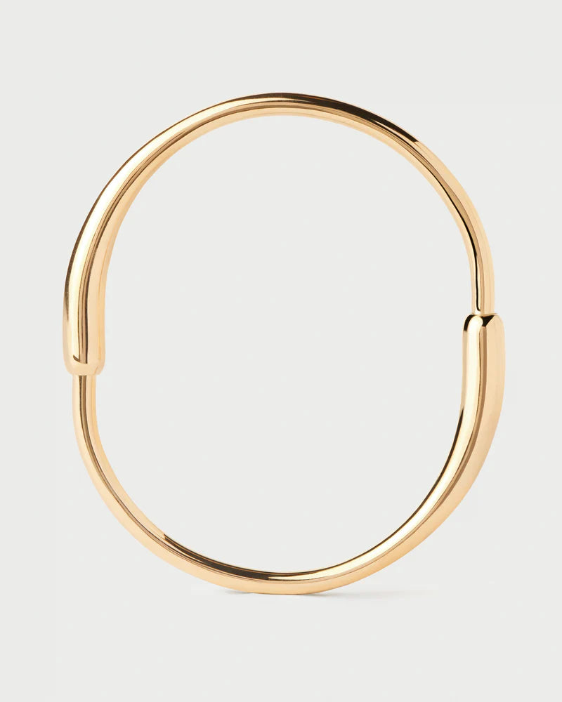 PDPAOLA - Loop Bangle Bracelet - Gold