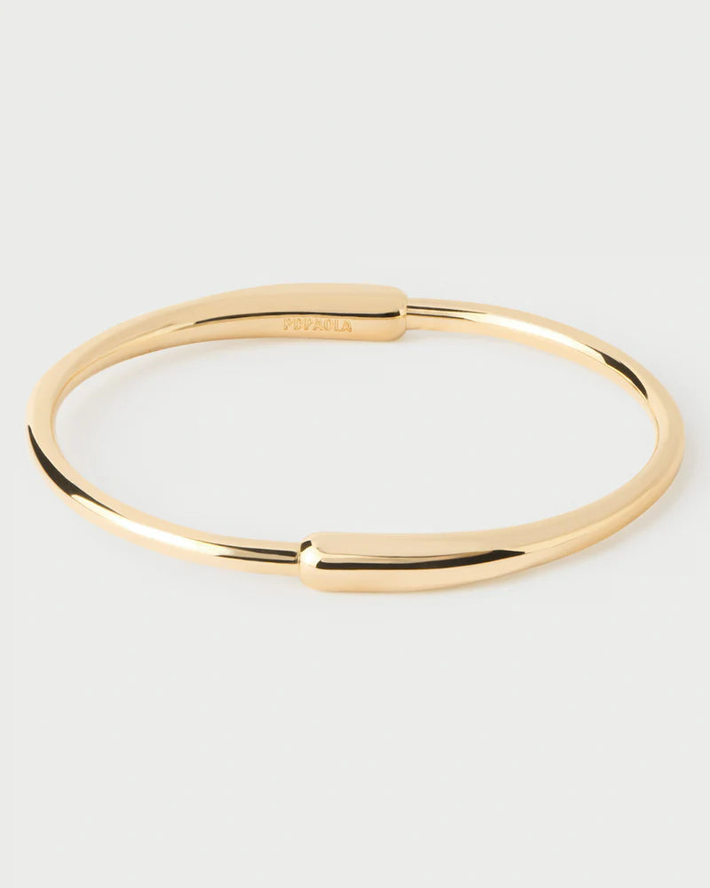 PDPAOLA - Loop Bangle Bracelet - Gold