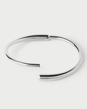 PDPAOLA - Loop Bangle Bracelet - Silver