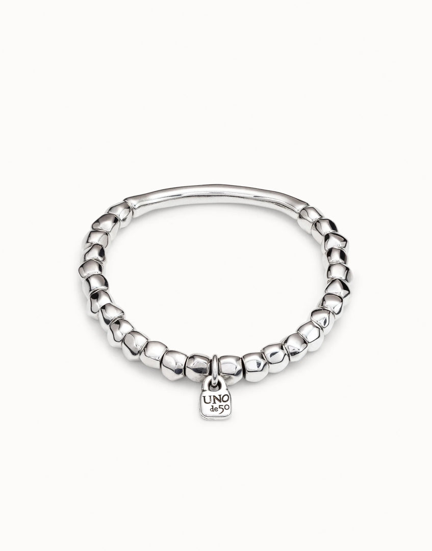 UNOde50 - Tubular Piece Bracelet - Silver