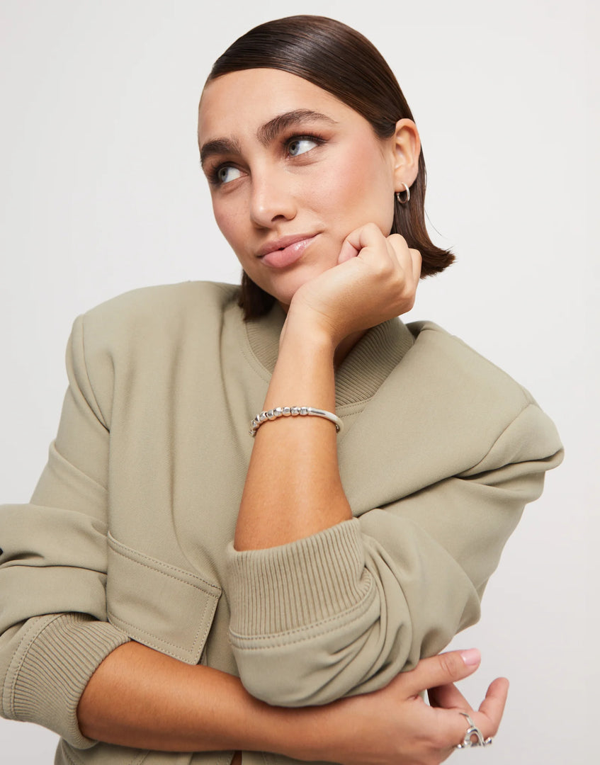 UNOde50 - Tubular Piece Bracelet - Silver