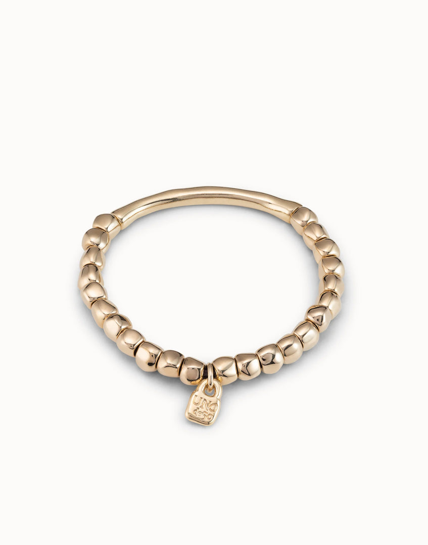 UNOde50 - Tubular Piece Bracelet - Gold