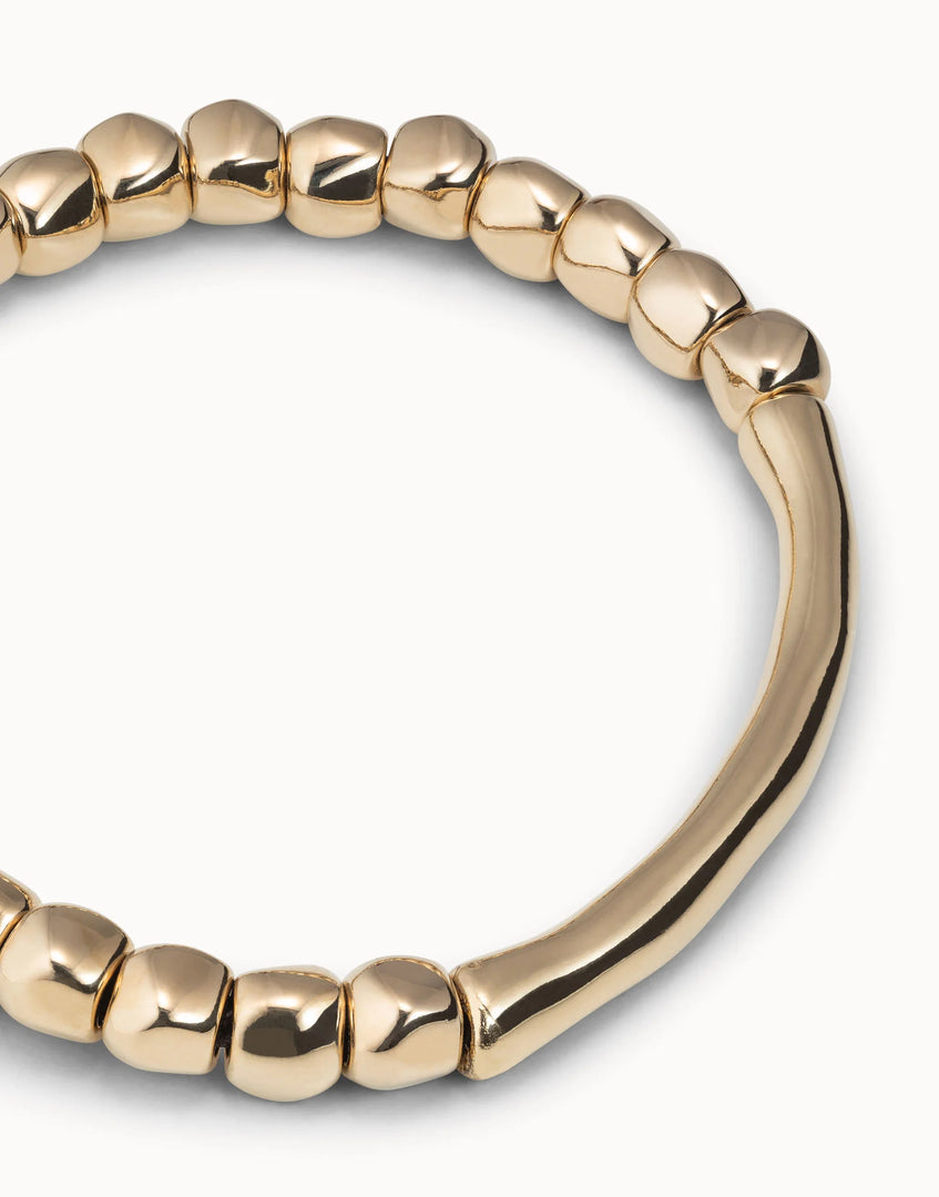 UNOde50 - Tubular Piece Bracelet - Gold