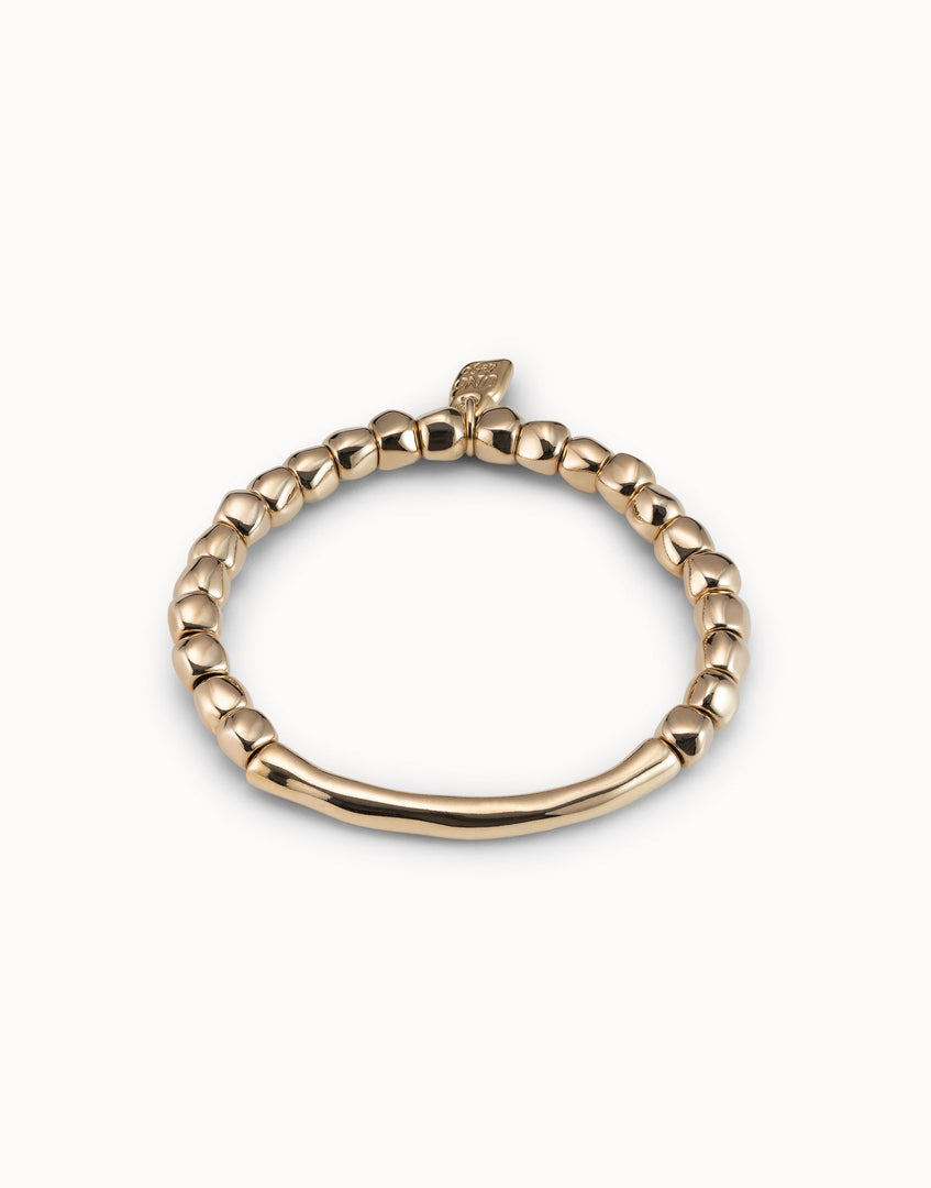 UNOde50 - Tubular Piece Bracelet - Gold