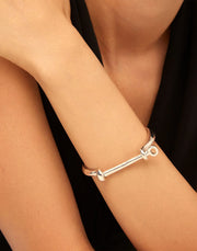 UNOde50 - Estas Grillado Bangle - Silver