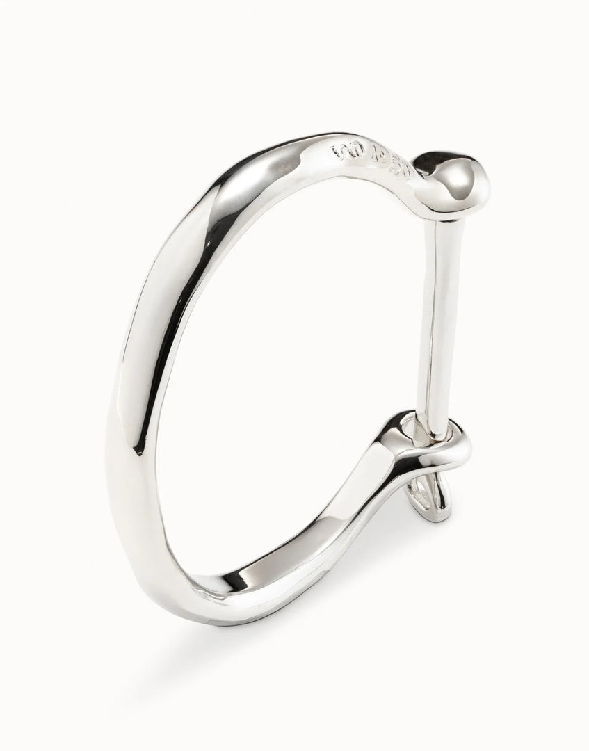UNOde50 - Estas Grillado Bangle - Silver