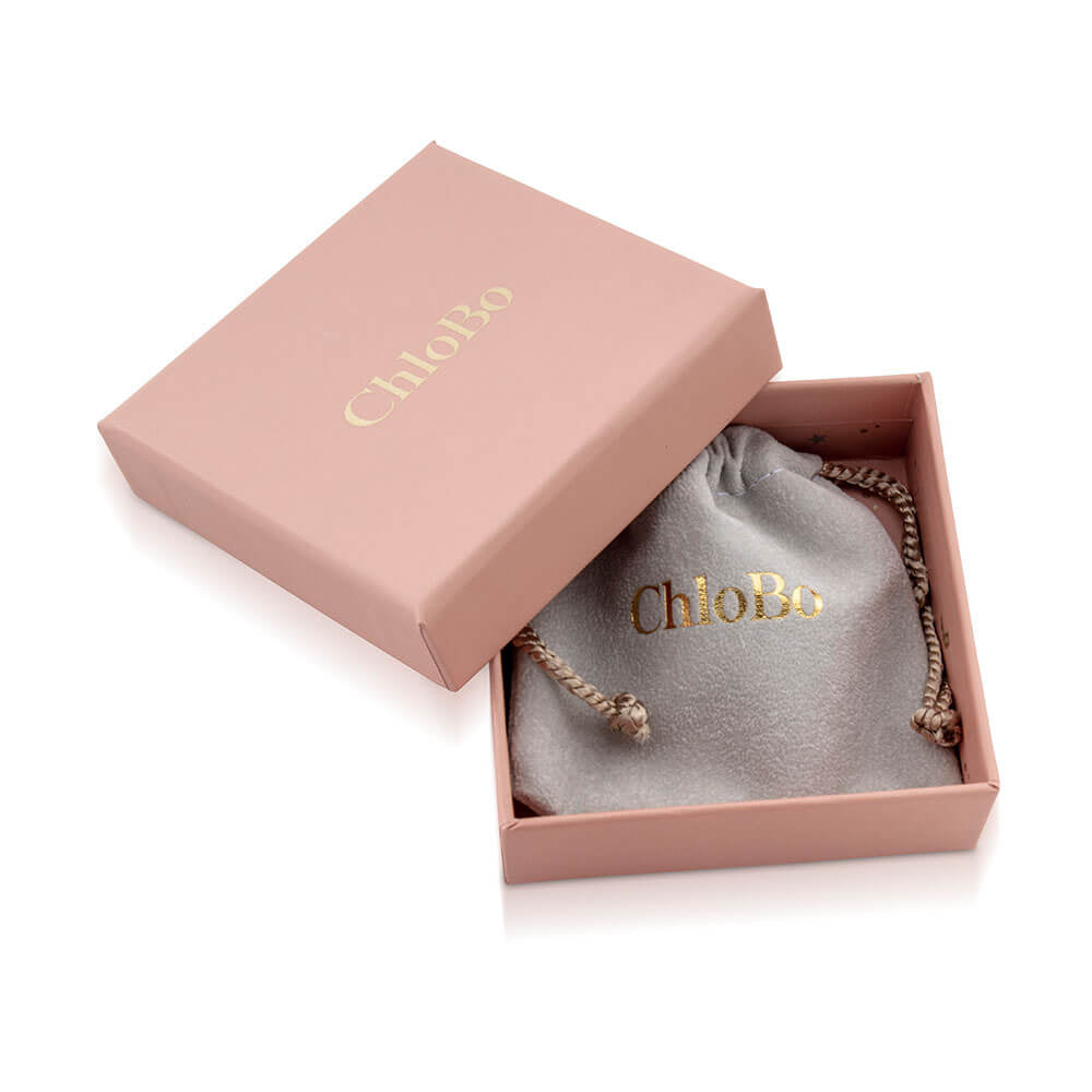 ChloBo - Didi Sparkle Starry Moon Bracelet - Gold