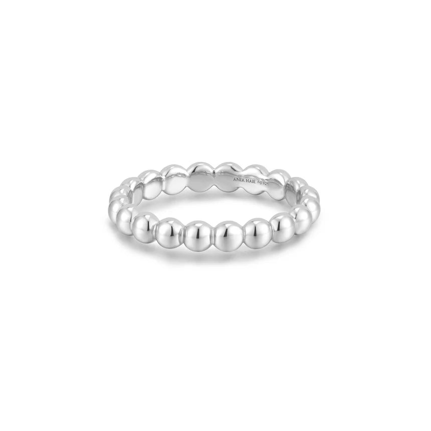 Ania Haie - Round Dome Band Ring - Silver