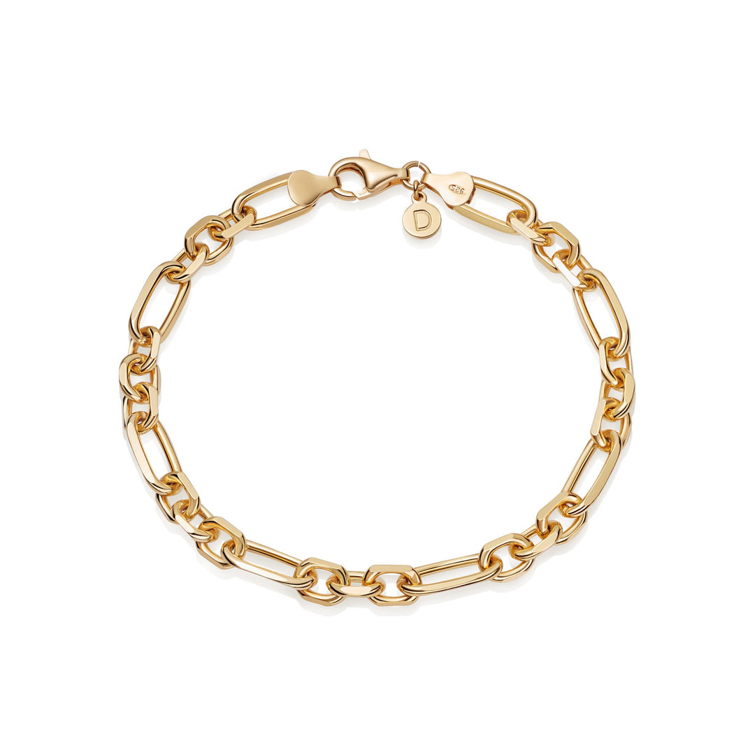 Daisy London - Magnus Chunky Chain Bracelet - Gold