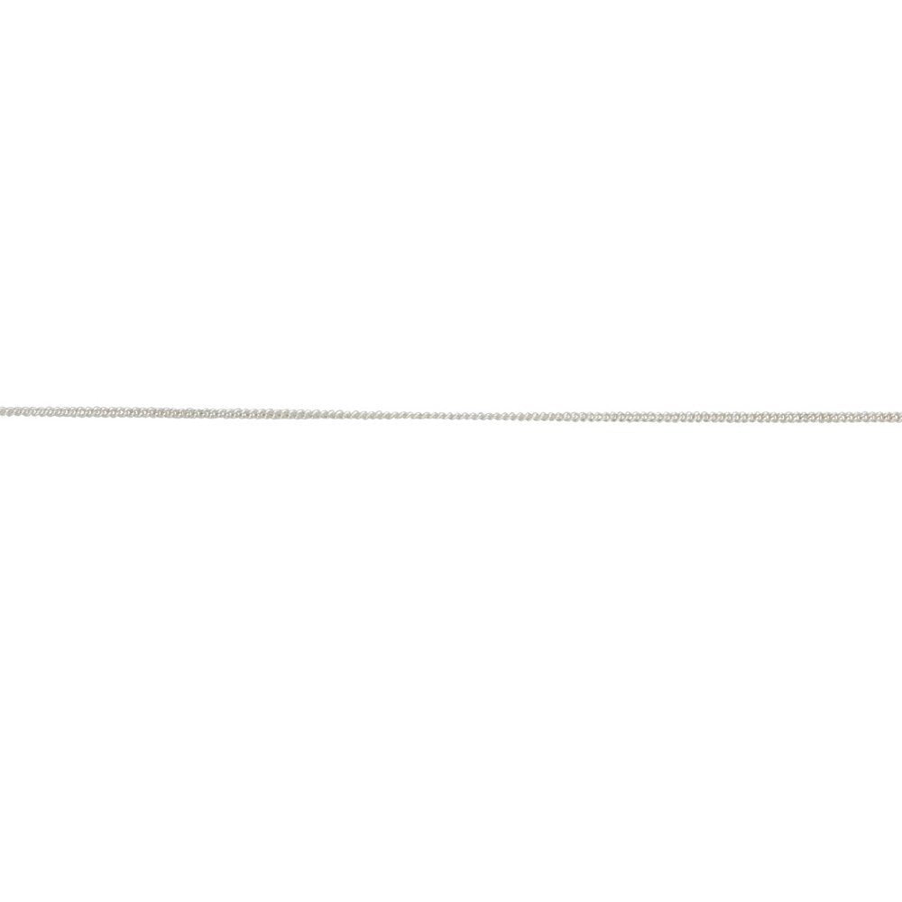 RUBIROX - Filed Curb Chain Fine - Silver