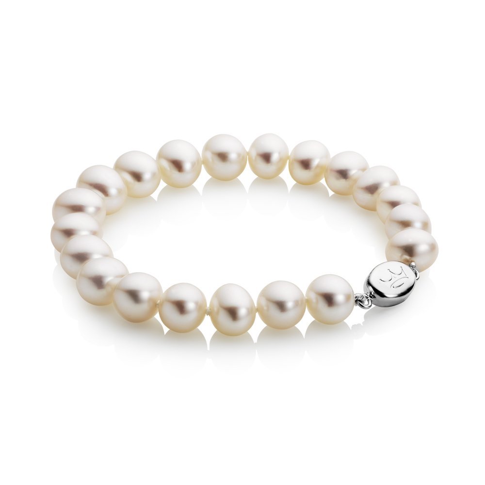 Jersey Pearl - White Pearl Bracelet - 8.5-9.5mm