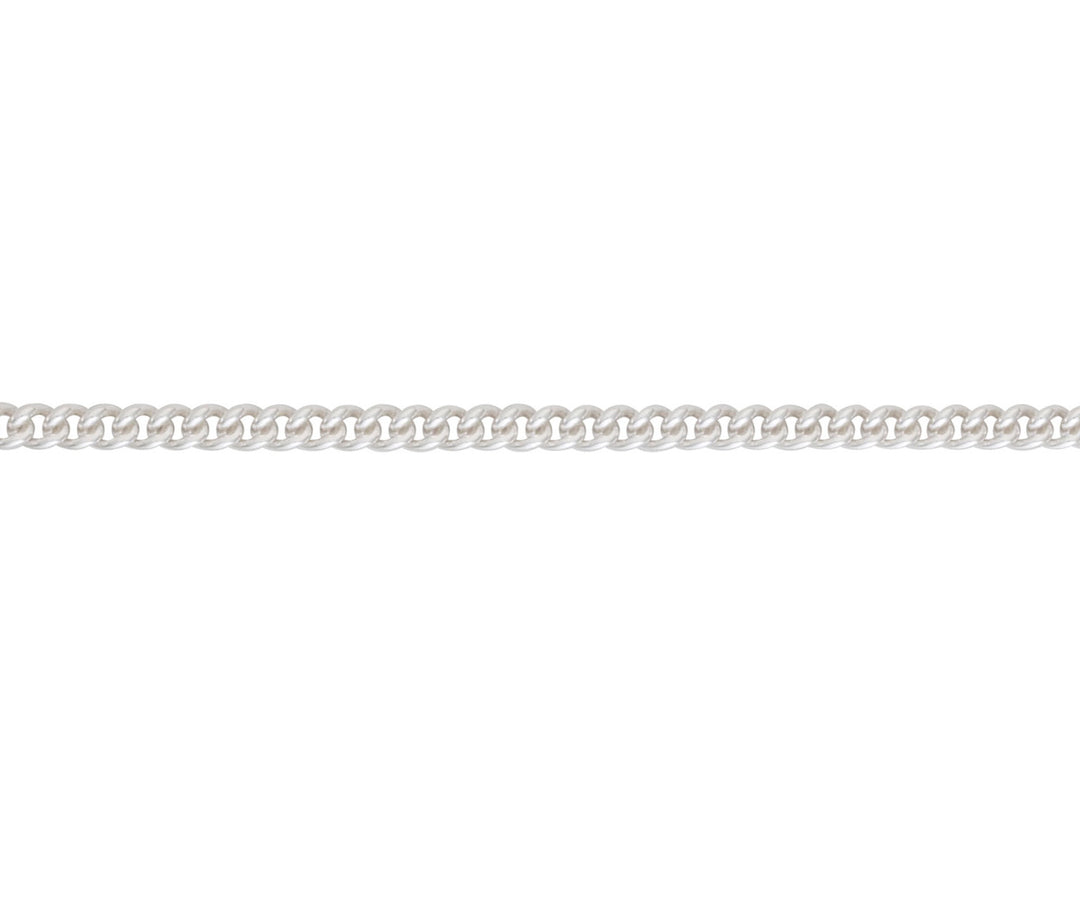 RUBIROX - 5.54mm Close Curb Necklace - Silver