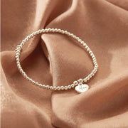 ChloBo - Cute Charm Heart Bracelet - Silver