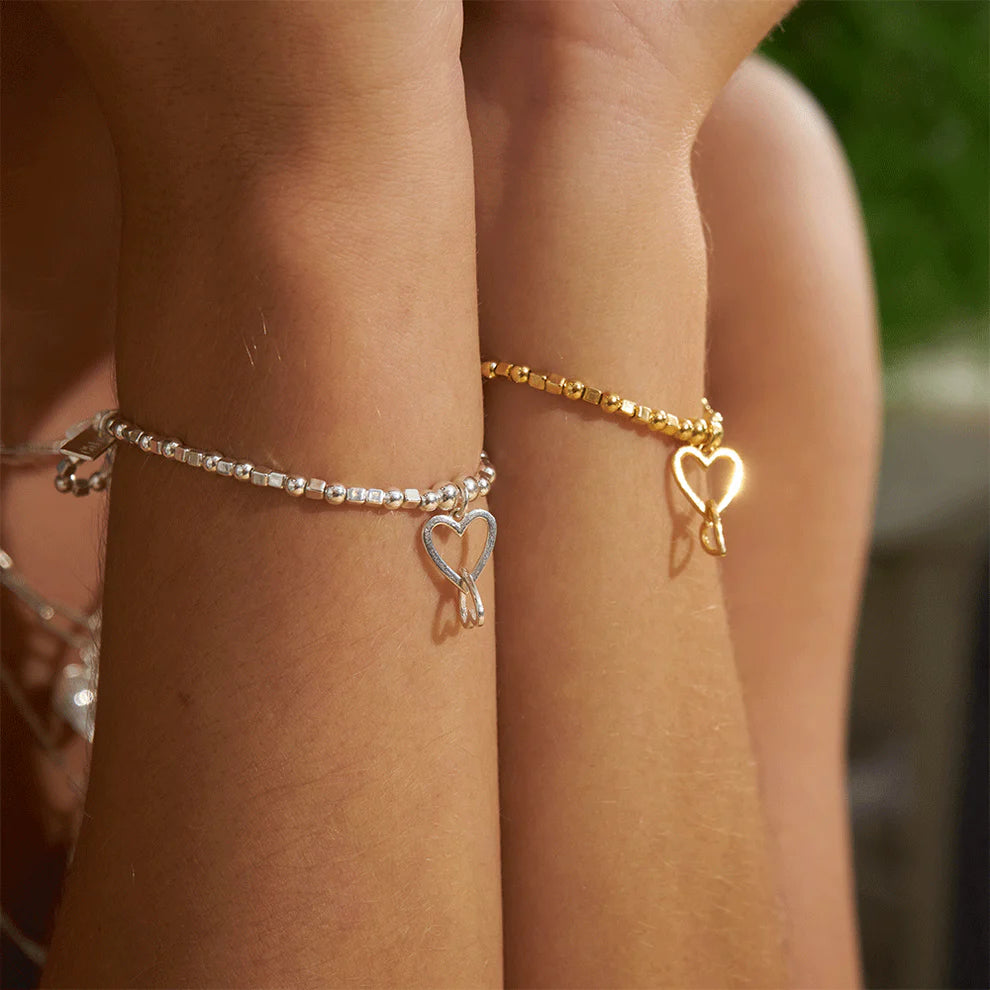 ChloBo - Interlocking Heart Bracelet - Gold