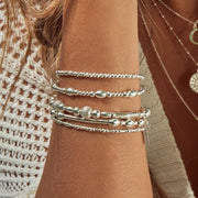 ChloBo - Rhythm of Water Bracelet - Silver