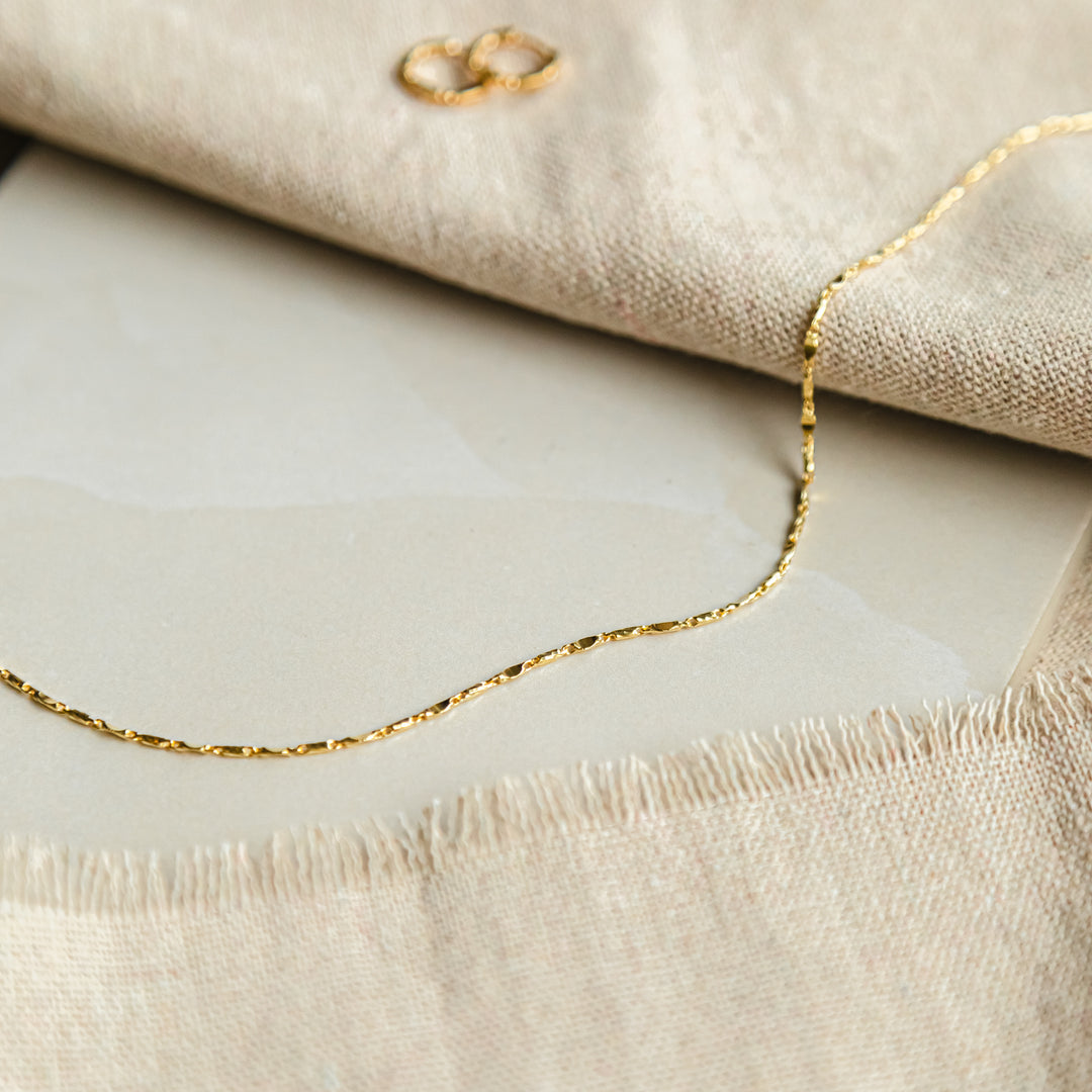 Daisy London - Isla Tidal Twist Necklace - Gold