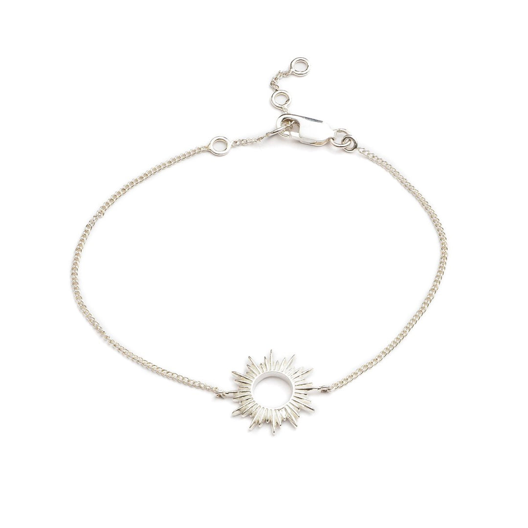 Rachel Jackson - Electric Goddess Sun Bracelet - Silver