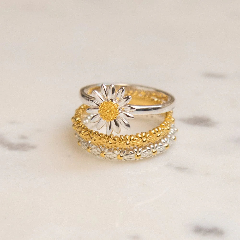 Daisy London - English Daisy Ring - Silver
