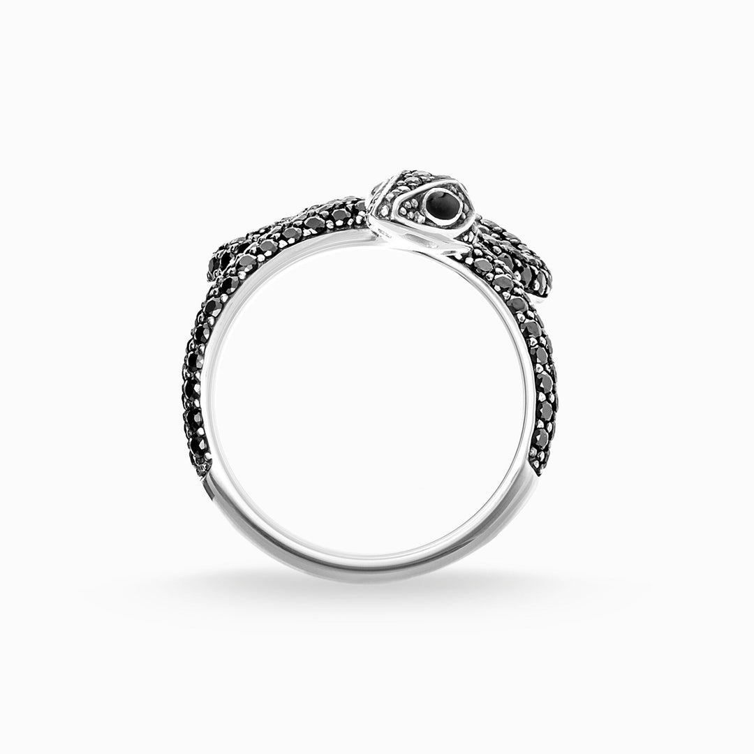 Thomas Sabo - Black Zirconia Snake Ring