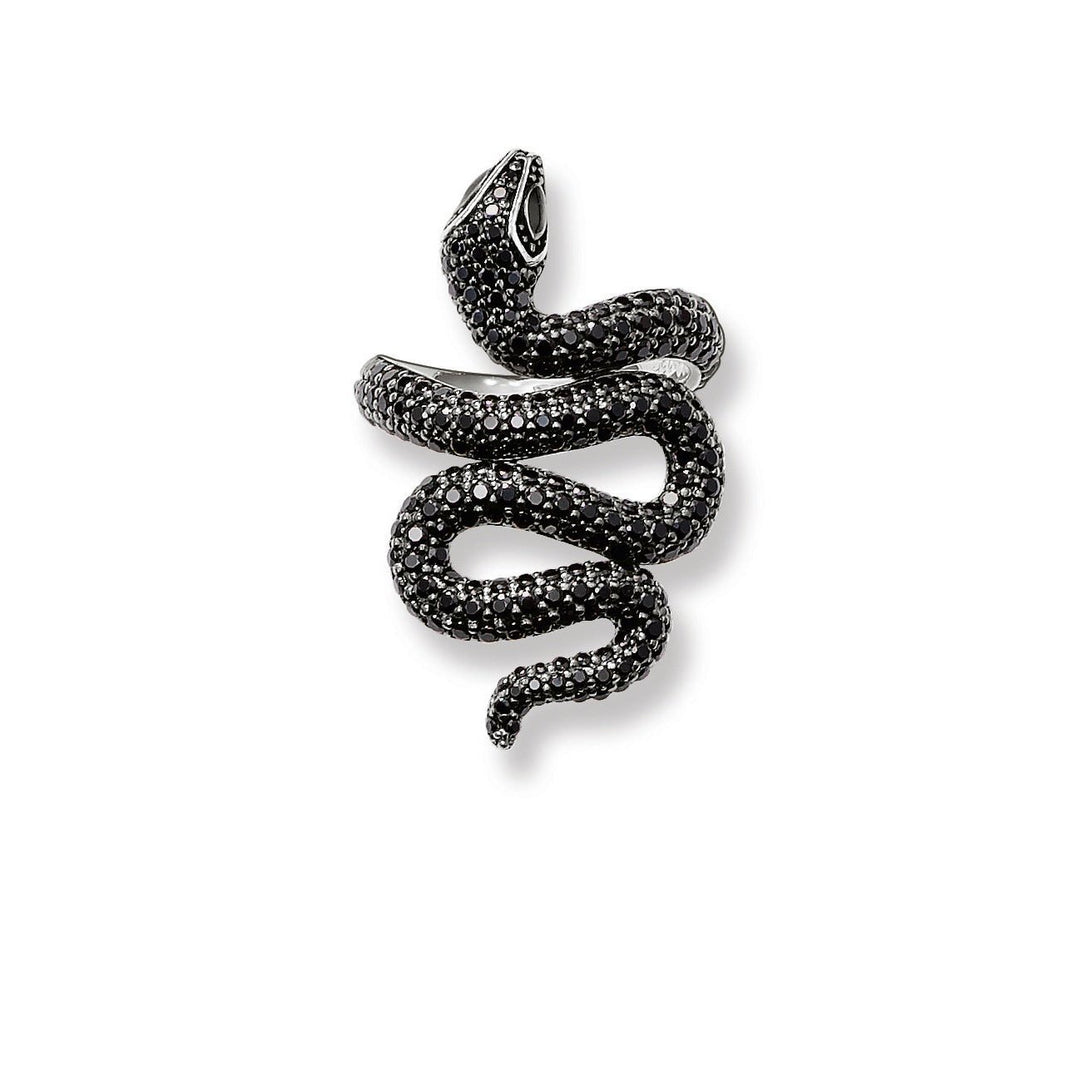Thomas Sabo - Black Zirconia Snake Ring